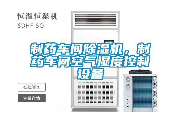 制药车间草莓视频APP在线，制药车间空气湿度控制设备