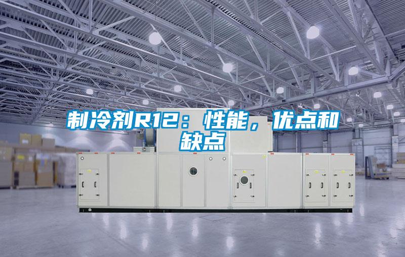 制冷剂R12：性能，优点和缺点