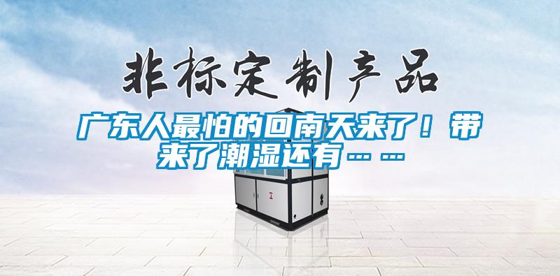 广东人最怕的回南天来了！带来了潮湿还有……