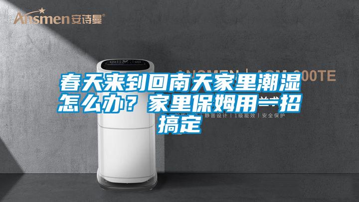 春天来到回南天家里潮湿怎么办？家里保姆用一招搞定
