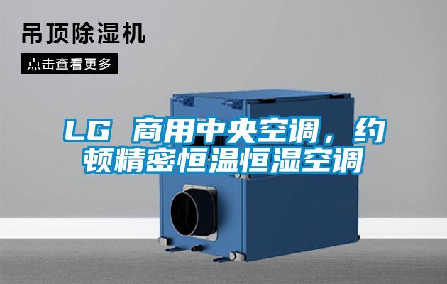 LG 商用中央空调，约顿精密恒温恒湿空调