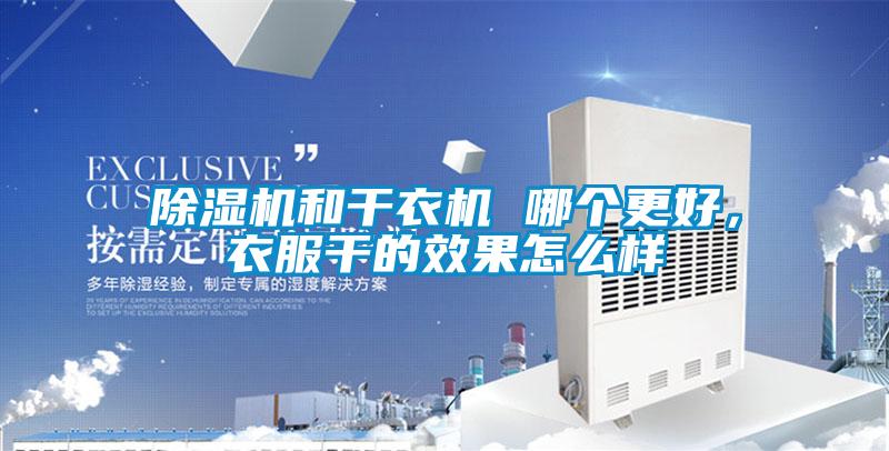 草莓视频APP在线和干衣机 哪个更好，衣服干的效果怎么样