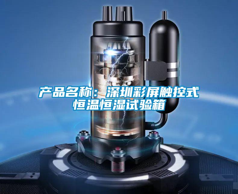 产品名称：深圳彩屏触控式恒温恒湿试验箱