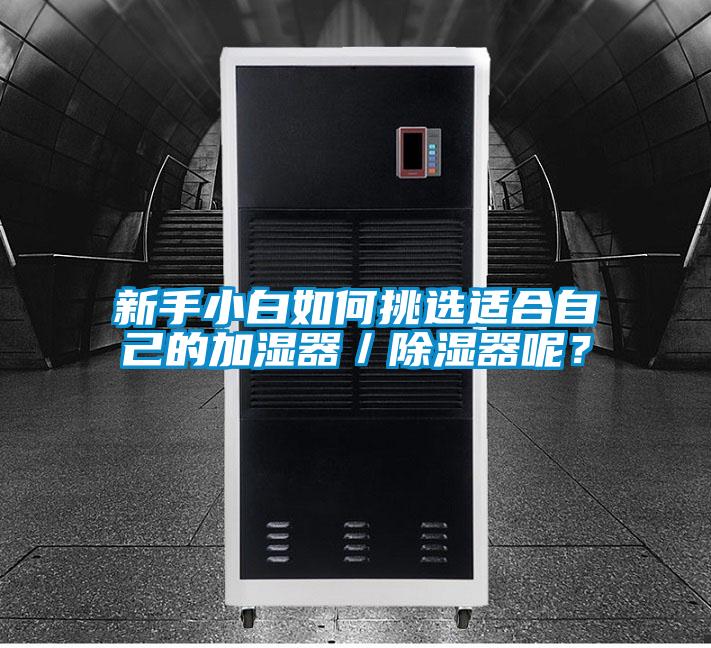 新手小白如何挑选适合自己的加湿器／除湿器呢？
