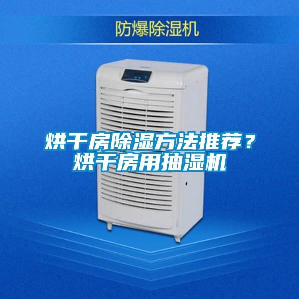 烘干房除湿方法推荐？烘干房用抽湿机