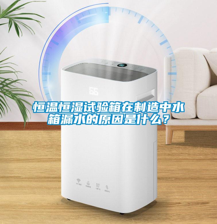 恒温恒湿试验箱在制造中水箱漏水的原因是什么？