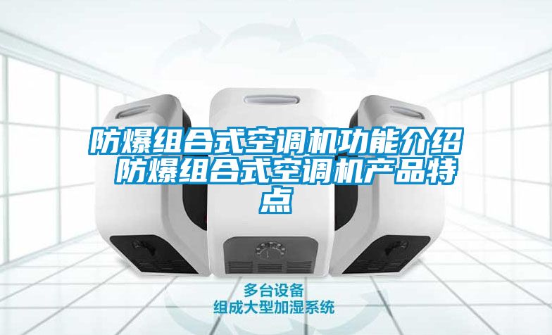 防爆组合式空调机功能介绍 防爆组合式空调机产品特点