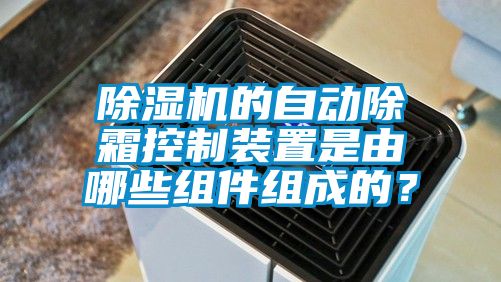 草莓视频APP在线的自动除霜控制装置是由哪些组件组成的？